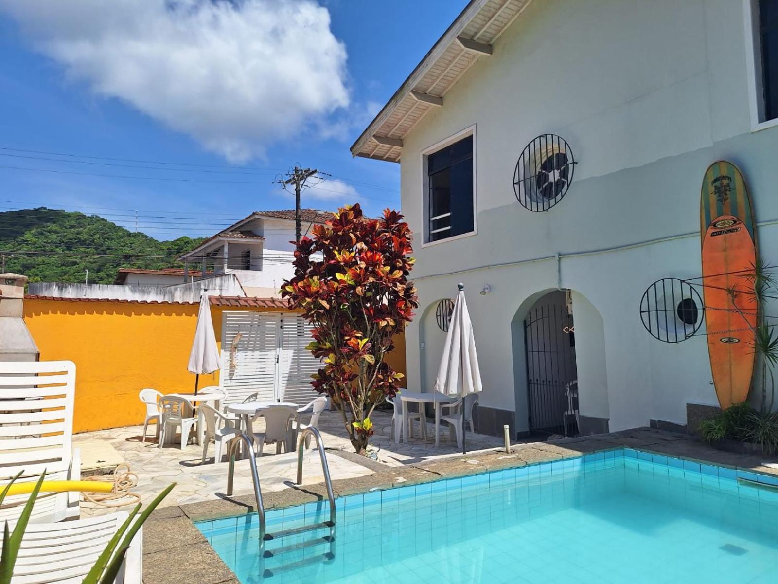 Pousada Casa Da Praia Guaruja Ngoại thất bức ảnh